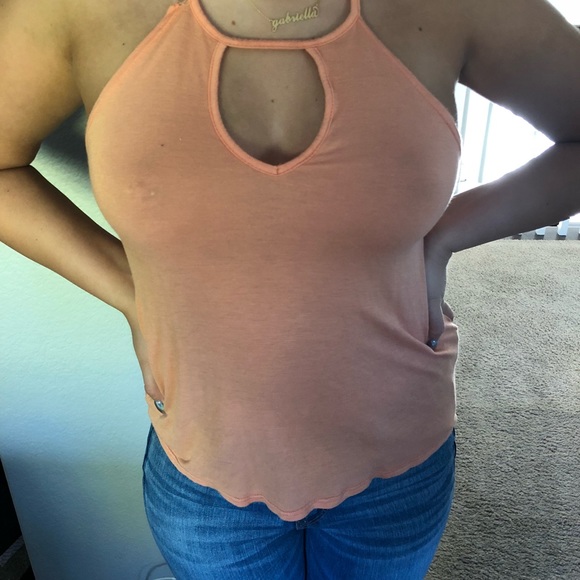 Tangerine halter - Picture 1 of 2